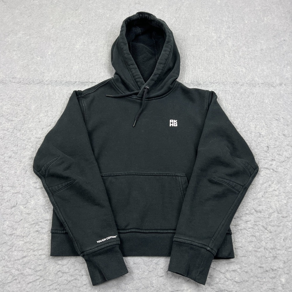 Duluth Alaskan‎ Hardgear Sweatshirt Men's XS Black AKHG Crosshaul Cotton Hoodie